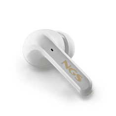 NGS ARTICA TROPHY Fejhallgató Vezeték nélküli Hallójárati Hívás/zene USB C-típus Bluetooth Arany, Fehér (Artica Trophy TWS feh&#233;r)