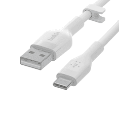 Belkin BOOST CHARGE Flex USB-A - USB-C kábel 2m fehér (CAB008bt2MWH) (CAB008bt2MWH)