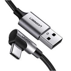Ugreen 50940 USB kábel 5 M USB 2.0 USB A USB C Fekete, Ezüst (UG50941)