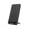 Wireless Charger Stand 15W Okostelefon Fekete USB Vezeték nélkül tölthető Gyorstöltés Beltéri (441-44)