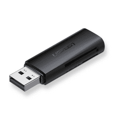 Ugreen CM264 TF / SD memóriakártya-olvasó, USB 3.0 fekete (60722) (UG60722)