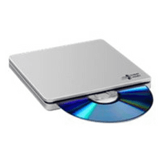 Hitachi Hitachi-LG Slim Portable DVD-Writer optikai meghajtó DVD±RW Ezüst (GP70NS50.AHLE10B)