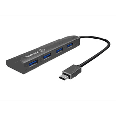 RaidSonic ICY BOX IB-AC6405-C USB 3.2 Gen 1 (3.1 Gen 1) Type-C 5000 Mbit/s Antracit (IB-AC6405-C)