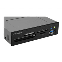 RaidSonic ICY BOX IB-872-i3 kártyaolvasó USB Belső Fekete (IB-872-I3)