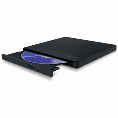 Hitachi Hitachi-LG Slim Portable DVD-Writer optikai meghajtó DVD±RW Fekete (GP57EB40.AHLE10B)