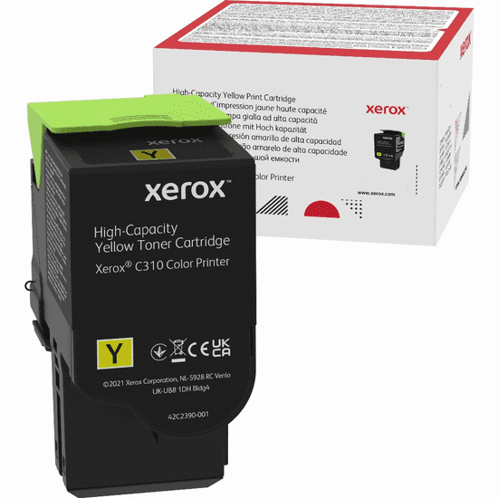 Xerox C310 Yellow High Capacity Toner Cartridge (5500 pages) festékkazetta 1 dB Eredeti Sárga (006R04367)
