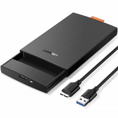 Ugreen 60353 tárolóegység burkolat HDD/SSD ház Fekete 2.5" (ugreen60353)