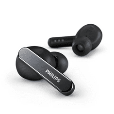 PHILIPS TAT5506BK/00 fejhallgató és headset True Wireless Stereo (TWS) Hallójárati Hívás/zene USB C-típus Bluetooth Fekete (TAT5506BK/00)