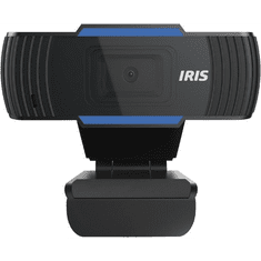 Iris W-25 Full HD webkamera fekete-kék (W-25)