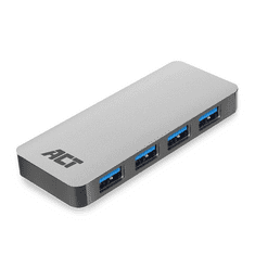 ACT AC6120 hálózati csatlakozó USB 3.2 Gen 1 (3.1 Gen 1) Micro-B 5000 Mbit/s Szürke (AC6120)