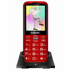 Evolveo EasyPhone XO mobiltelefon piros (EP-630-XOR)