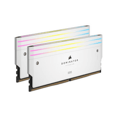 Corsair 32GB 4800MHz DDR5 RAM Dominator Titanium RGB CL32 (2x16GB) (CMP32GX5M2B6400C32W) (CMP32GX5M2B6400C32W)