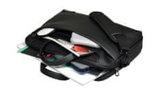 Port Designs ZURICH 14/15'' laptop táska, fekete, felülről tölthető