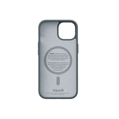 NJORD Fabric Magsafe tok sötétszürke színű Apple iPhone 15 készülékhez NA51FA09 (129566)
