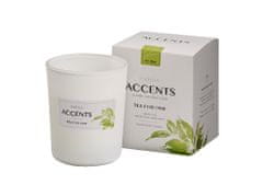 Bolsius ACCENTS üveg 76x92/ Tea for One illatgyertya