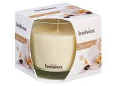 Bolsius Aromatic 2.0 Illatgyertya üvegben, 95x95mm, Vanília
