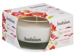 Bolsius Aromatic 2.0 illatgyertya üvegben, 80x50mm, Új energia