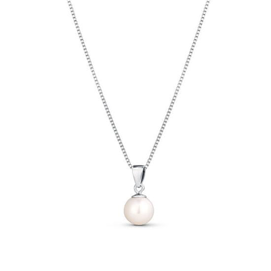 JwL Luxury Pearls Ezüst nyaklánc igazgyönggyel JL0834 (lánc, medál)