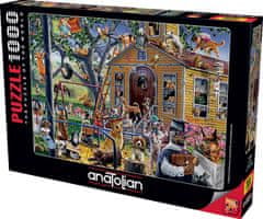 AnaTolian Naughty dogs puzzle 1000 db