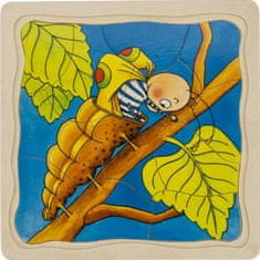 Goki Fejlesztő fa puzzle Pillangó