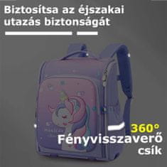 Dollcini elegáns iskolatáska, hátizsák, stílusos hétköznapi táska, Travel, College iskolai táska, lila