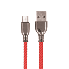 setty. kábel USB - microUSB 1,0 m 3A FC-M piros (GSM113215)