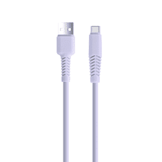 setty. kábel USB - USB-C 1,5 m 2,1A KSA-C-1,529 lila (GSM165721)