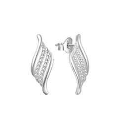 MOISS Varázslatos ezüst fülbevalók cirkónium kövekkel E0002438