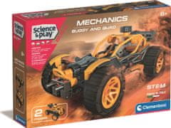 Clementoni Science&Play Mechanikai laboratórium Buggy és quad 2 az 1-ben
