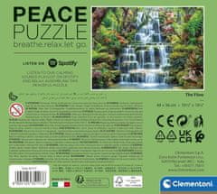 Clementoni Béke puzzle: Fröccsenő víz 500 db