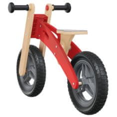 Vidaxl piros egyensúlyozó-kerékpár gyerekeknek 358359
