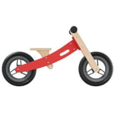 Vidaxl piros egyensúlyozó-kerékpár gyerekeknek 358359
