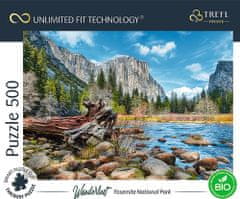 Trefl UFT Wanderlust Puzzle: Yosemite Nemzeti Park, Kalifornia, USA 500 db