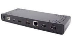 I-TEC dokkolóállomás USB 3.0/USB-C/ Thunderbolt/ 2x USB 3.0/ 4x USB 2.0/ 2x HDMI/ LAN/ Power Delivery 100W