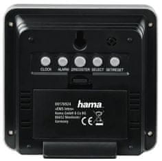 Hama meteorológiai állomás EWS Intro/ fekete-ezüst