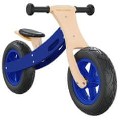 Vidaxl kék egyensúlyozó-kerékpár gyerekeknek felfújható kerekekkel 358358