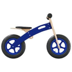 Vidaxl kék egyensúlyozó-kerékpár gyerekeknek felfújható kerekekkel 358358
