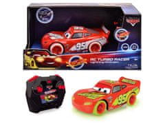 DICKIE Játék RC Cars Lightning McQueen Turbo Glow Racers 1:24, 2kan