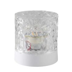 Dollcini Wave Crystal asztali lámpa érintésvezérlés, RGB színváltó éjszakai lámpa távirányítóval, szabályozható hidegvíz világítás a hálószobába, fali dekoráció a nappaliba