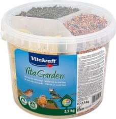 Vitakraft Mix-pack vödör kültéri madaraknak - 2,5 kg Vita Garden