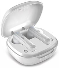Genius vezeték nélküli fejhallgató TWS HS-M905BT Fehér/ Bluetooth 5.3/ USB-C töltés/ fehér
