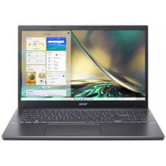 Acer Aspire 5 NX.KN4EU.009 Laptop 15.6" 1920x1080 IPS Intel Core i5 12450H 512GB HDD 16GB DDR4 Intel UHD Graphics Szürke