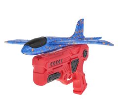 RAMIZ Piros repülőgépindító fegyver kék hungarocell repülővel