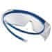 Uvex Super OTG korrekciós szemüveg, PC clear/UV 2-1,2; SV. kiválóság/integr. oldalsó védelem/ hi-res, keret/kék