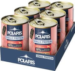 POLARIS Single Protein Paté sertéshús konzerv kutyáknak, 6x400 g