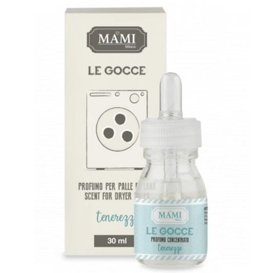 MAMI MILANO Tenerezze - Neha (gyermekmosáshoz), illatosított cseppek szárítógolyókhoz, 30ml