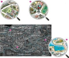 Heye Puzzle Map Art: City of Pop 2000 darab