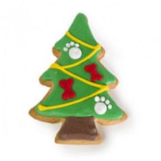 COBBYS PET Karácsonyi keksz kutyáknak ajándékcsomagban 40 g / 9 cm - karácsonyfa
