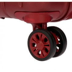 Jada Toys MOVOM Wood Red, Shell utazótáska, 55x40x20cm, 38L, 5319166 (kicsi)