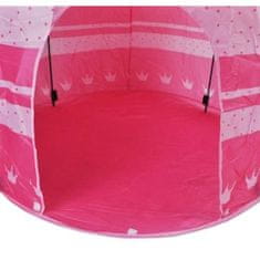 MG Princess Tent gyermek sátor 105 x 135 cm, rózsaszín
